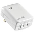 Leviton Leviton Decora Smart R51-DZPD3-1RW Plug-In Dimmer, 15 A, 120 V, White R51-DZPD3-1RW